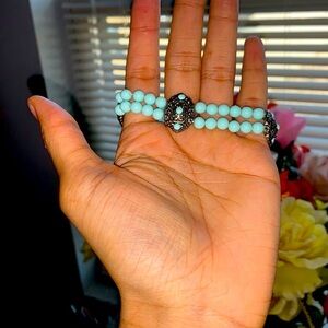 Y2K turquoise bracelet #bracelet #y2k
